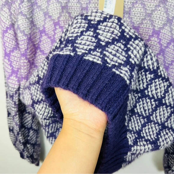 Soya Concepts Ombré SC-Vivith Crew Neck Pullover Sweater Women Size M - Picture 8 of 13